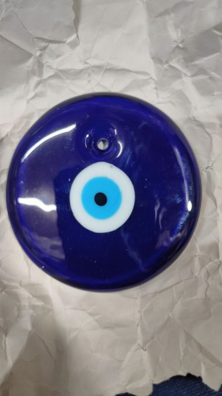 Blue Evil Eye Pendant, Size : 3 Inche