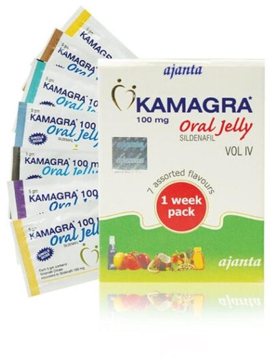 Kamagra Oral Jelly Vol 4, Packaging Type : Pouch