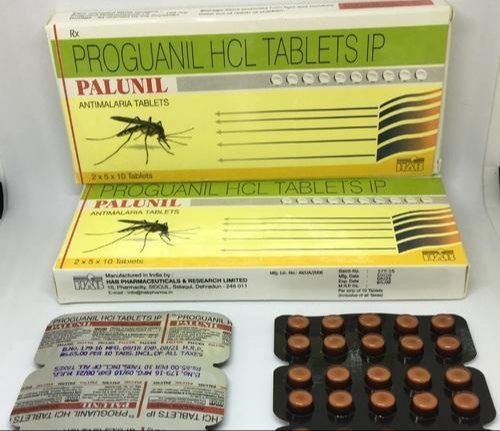 Palunil Tablet Proguanil HCL Tablet, for Clinical, Hospital, Purity : 99%