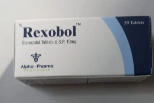 Rexobol 50mg Stanozolol Tablet, For Inflammation Reduction, Packaging Type : Box