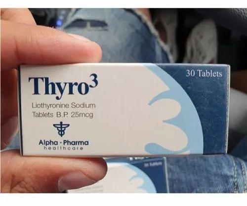 Thyro3 Liothyronine Sodium 25 Mcg Tablet