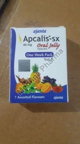 20 Mg Tadalafil Apcalis Sx Oral Jelly