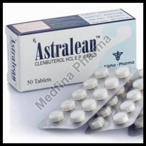 Clenbuterol Astralean 40 Mcg Tablet