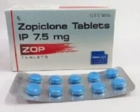 Zopiclone 7.5 Mg Tablet, for Insomnia