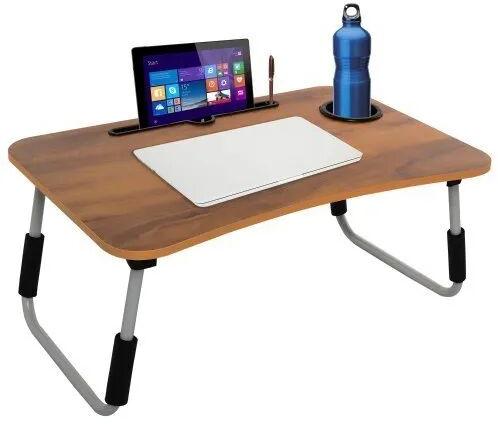 Folding Wooden Laptop Table, Shape : Rectangular