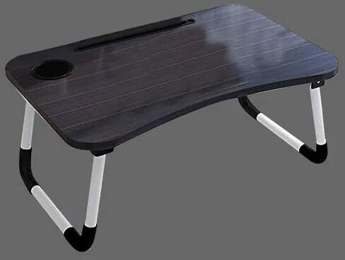 Kids Black Wooden Laptop Table