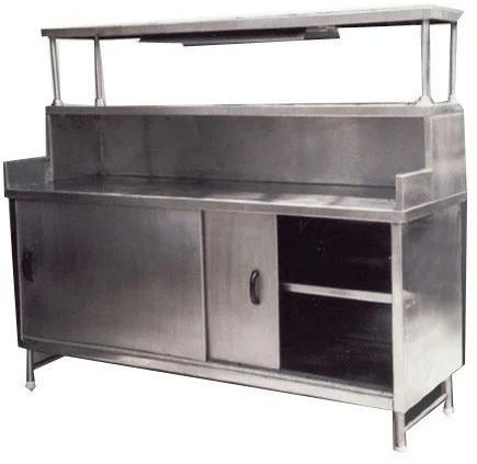 Stainless Steel Pav Bhaji Counter, Size : Standard