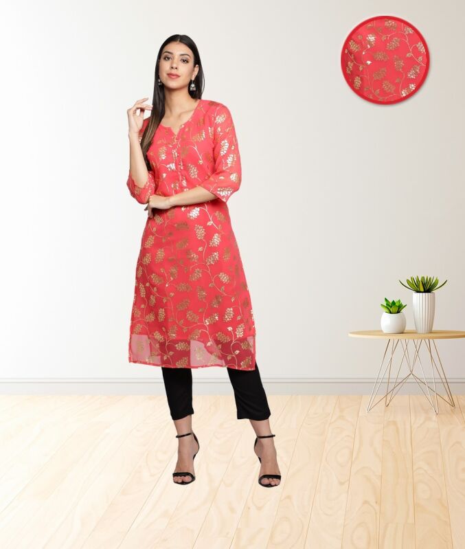 Georgette Women Kurti