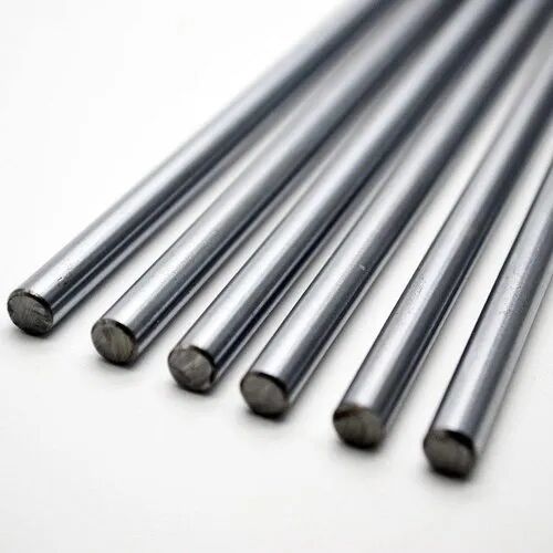 Round Stainless Steel Rod, Color : Silver