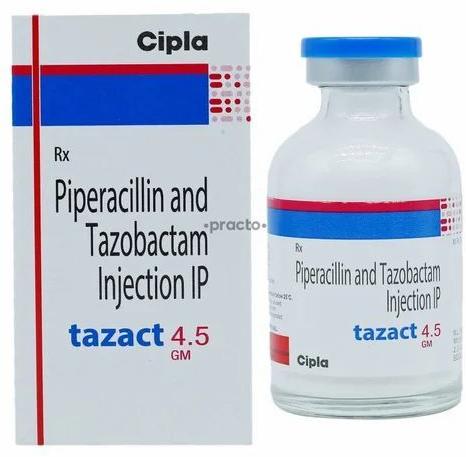 Pipracilin & Tazobactum 4.5 gm Injection