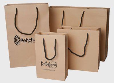 Printed Paper Bags, Size : Multiple