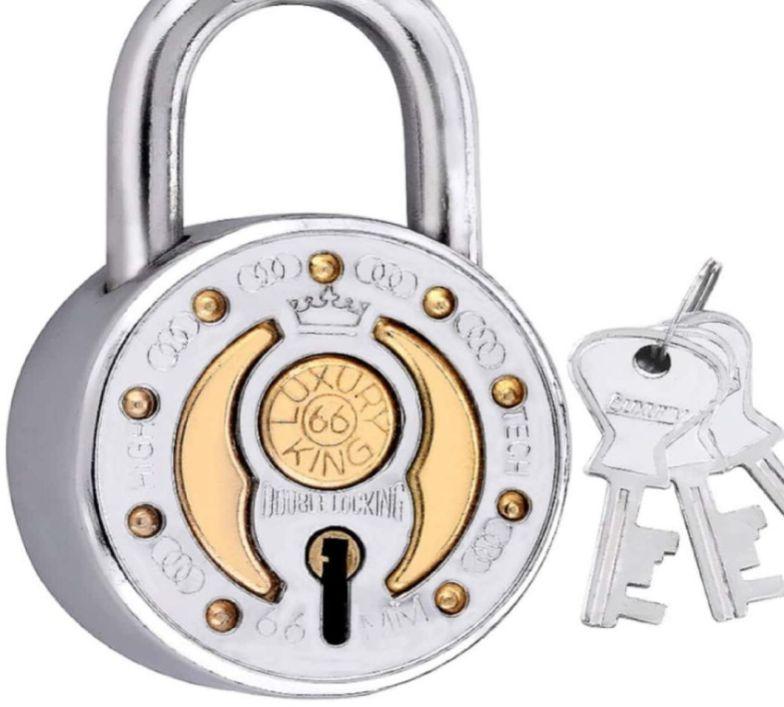 Round Luxury King Pad Lock, for Door, Feature : Hard Structure, High Quality, High Tensile