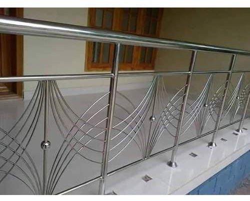 Polished Stainless Steel Grills, For Making Balcony, Feature : Attractive Designs, Corrosion Proof