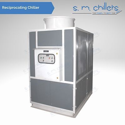 Automatic Electric Reciprocating Chiller, for Air Cooling, Voltage : 440V