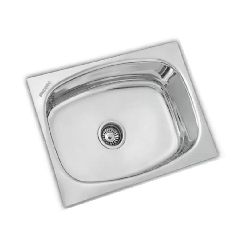 Rectangular 202 Stainless Steel Wash Basin, For Home, Hotel, Restaurant, Size : 18”x12” 21”x14”