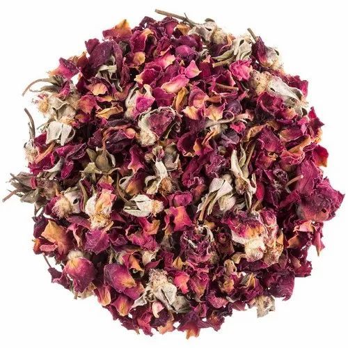 Red Dried Rose Petals