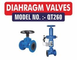 Diaphragm Valves, Size Range : 25mm To 450mm
