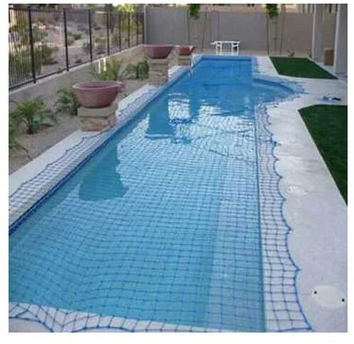 Nylon Swimming Pool Safety Net, Color : Blue