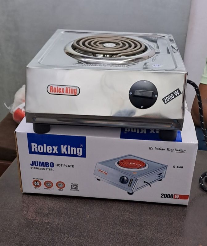 Rolex King Chrome Electric Hot Plate