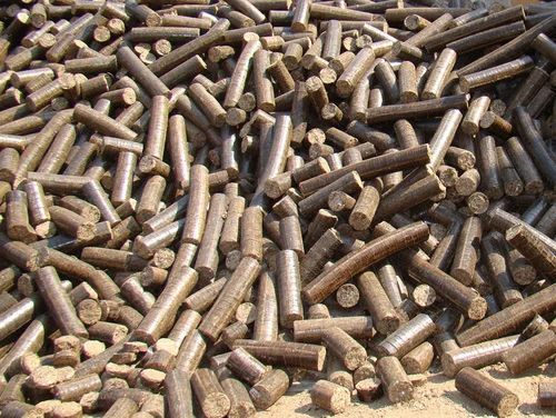 Cylindrical Agro Waste Briquettes