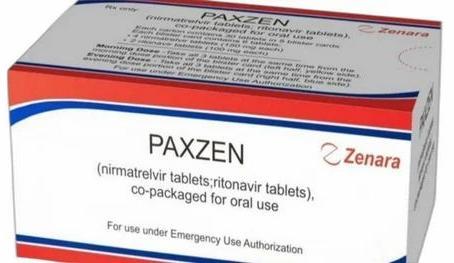 150 Mg Nirmatrelvir Ritonavir Paxzen Tablet