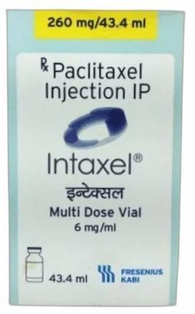 Intaxel 260mg Injection, Packaging Size : 43.4ml