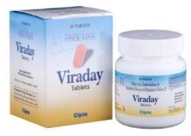Viraday Tablets, for HIV Aids