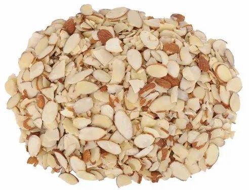 Unblanched Almond Flakes