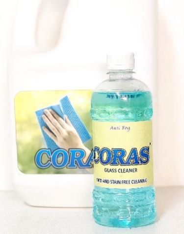 CORAS® Glass Liquid Cleaner, Feature : Provides Shiny Surfaces, Removes Dirt Dust