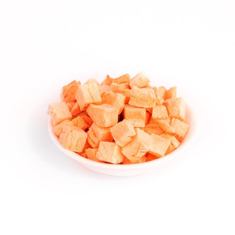 Orange Cubes Freeze Dried Carrots, for Cooking