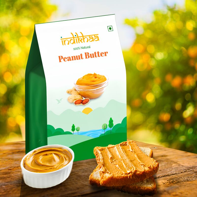 Indikhaa Paste Peanut Butter, for Eating, Packaging Type : Food grade pouch