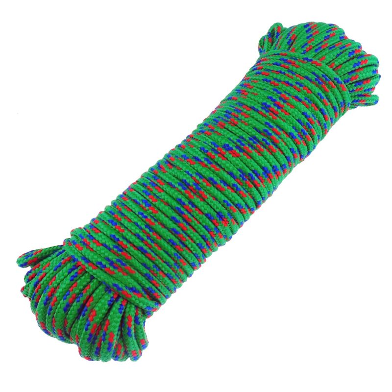 Double Twist Printed Polypropylene Braided Rope, Technics : Machine Made