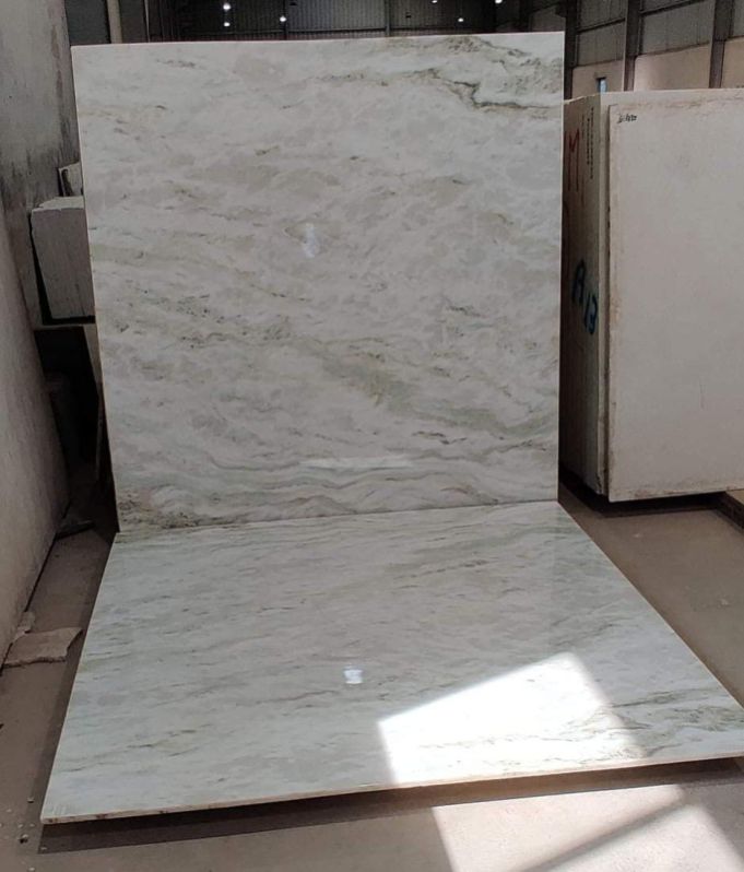 Indian Onex White Marble Slabs, for Kitchen Top, Staircase, Walls Flooring, Feature : Crack Resistance