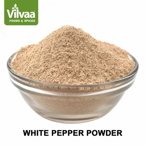 Organic Compounded White Pepper Powder, for Cooking, Spices, Grade Standard : Food Grade