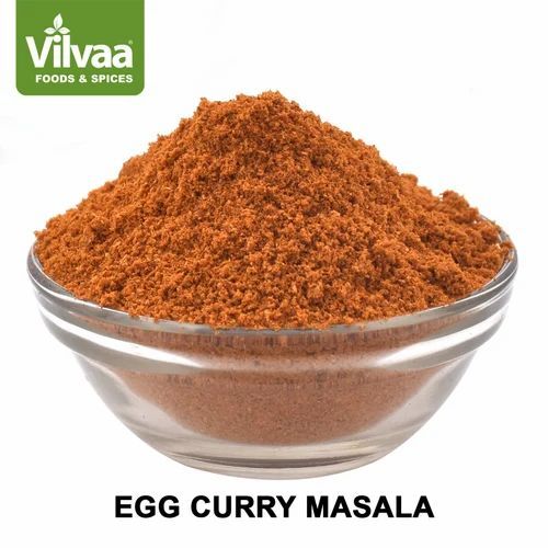 Vilvaa Egg Curry Masala, Packaging Type : Bag