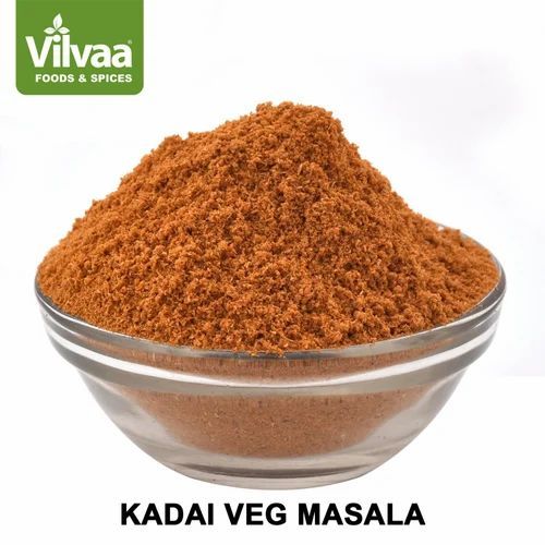 Vilvaa Organic Kadai Veg Masala Powder, for Cooking, Spices, Certification : FSSAI Certified
