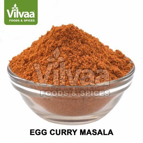 Vilvaa Egg Curry Masala, Packaging Type : Bag