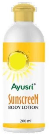 Ayusri Herbal Sunscreen Body Lotion