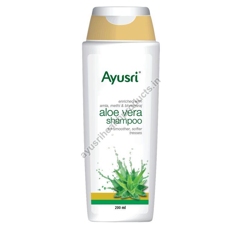 Ayusri aloe vera shampoo, Packaging Size : 200 Ml