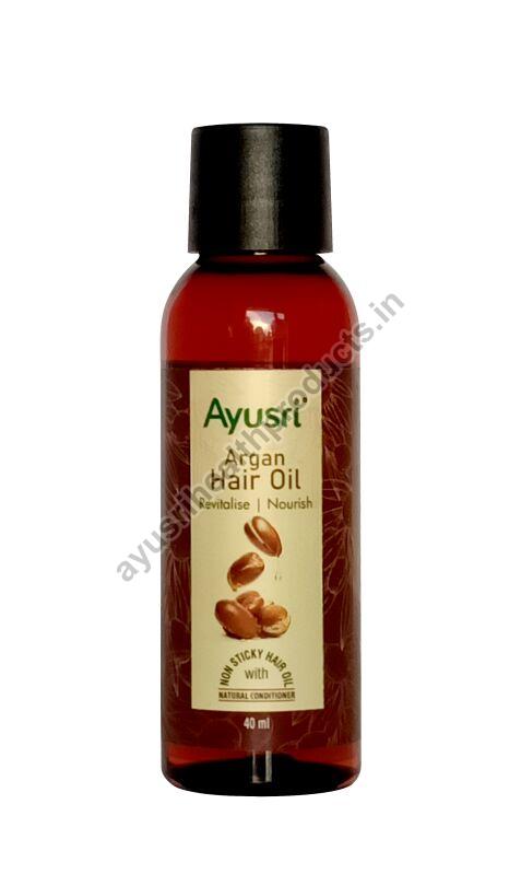 Ayusri Argan Extract Nourishing Hair Oil, for Hare Care, Packaging Type : Plastic Bottle