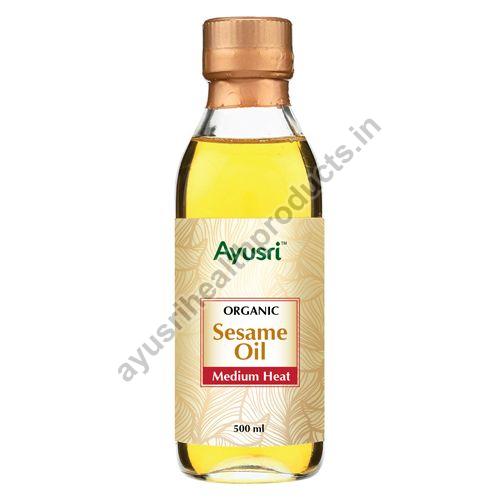 Ayusri Organic Sesame Oil, Packaging Type : Plastic Bottle