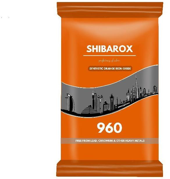 Orange 960 Synthetic Iron Oxide Pigment, Packaging Size : 25 Kg