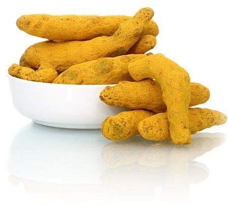 Dark Yellow Organic Turmeric Finger, for Cooking, Spices, Grade Standard : Food Grade