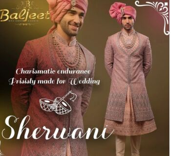Silk Embroidered Designer Wedding Sherwani, Color : Green, Pink, Purple, White