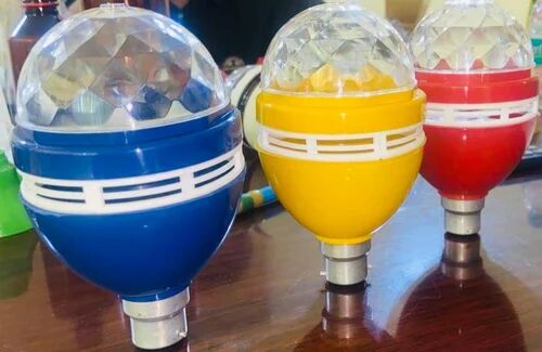 Indoor LED Rotating Bulb, Lighting Color : Red, Blue Yellow