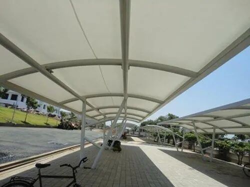 PVC Tensile Fabric Structure, Color : White