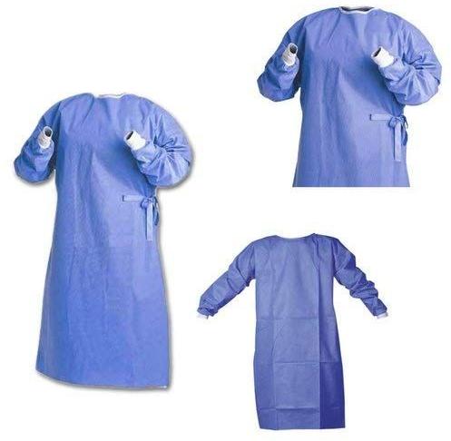 Plain Cotton Disposable Surgical Gowns, Size : Standard