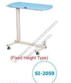 Rectangular Fixed Height ICU Cardiac Trolley, for Hospital Use, Feature : Durable, High Quality