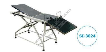 Rectangular Polished SS Top Operation Table, for Hospitals