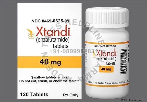 Xtandi 40mg Capsules At Rs 3.09 Lakh   Box In Delhi 